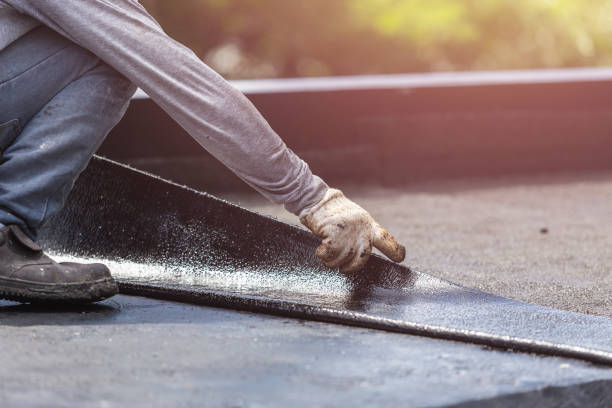 Professional Crawl Space Encapsulation technician working in Audubon, NJ